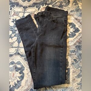 Joe’s high rise skinny ankle Jeans